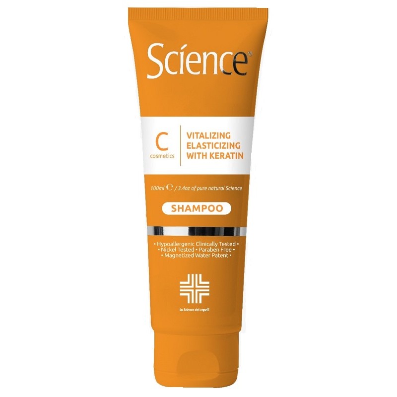 Science Shampoo Ristrutturante Keratina Capelli Fragili 100ml Science Shampoo Ristrutturante Keratina Capelli Fragili 100ml