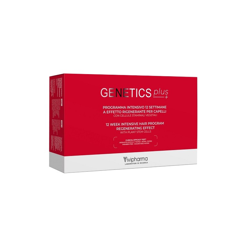 Genetic Plus Programma 12 Settimane Capelli 14 Fiale 5ml