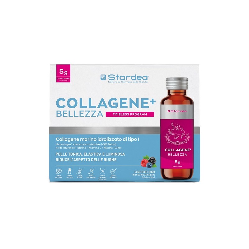 Stardea Collagene+ Bellezza Pelle Capelli Unghie 8 Flaconcini