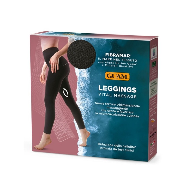 Guam Fibramar Leggings Vital Massage Anticellulite XS/S