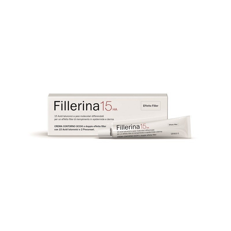 Fillerina 15 HA Crema Contorno Occhi Grado 5 Tubo 15 ml