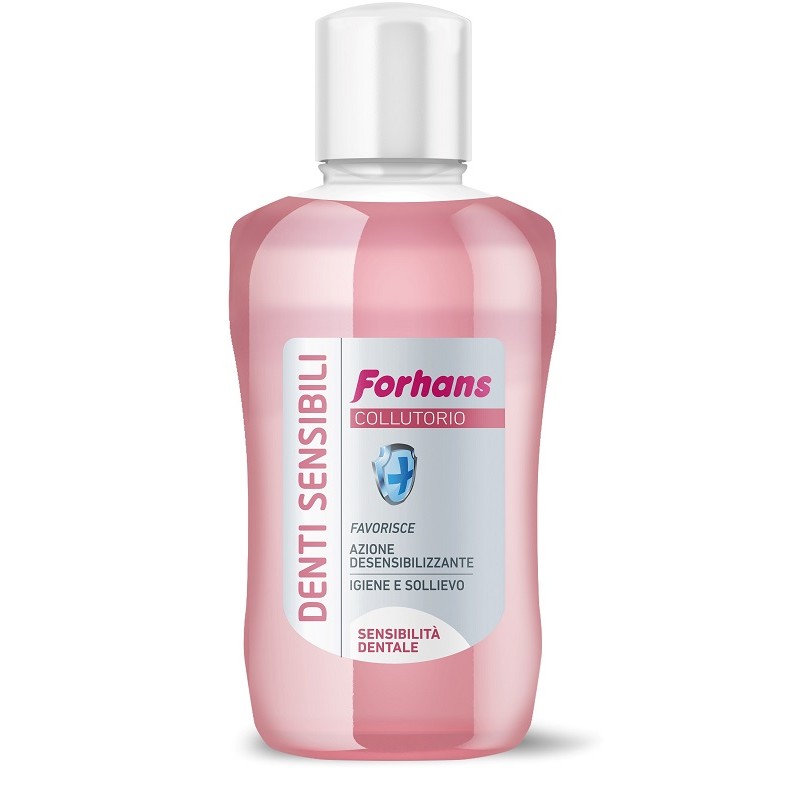 Forhans Denti Sensibili Collutorio con Fluoro 500 ml Forhans Denti Sensibili Collutorio con Fluoro 500 ml