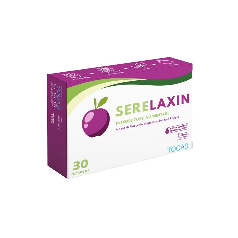 Serelaxin Integratore Transito Intestinale con Senna 60 Compresse