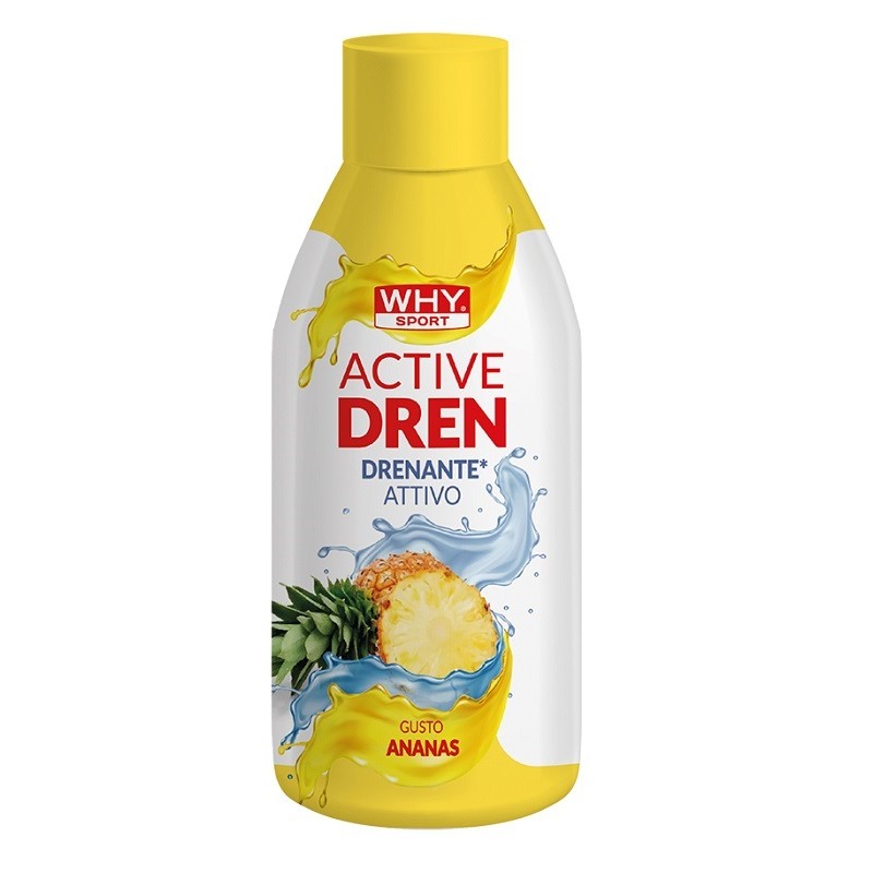 Whysport Active Dren Ananas Drenante con L-Carnitina 500 ml Whysport Active Dren Ananas Drenante con L-Carnitina 500 ml