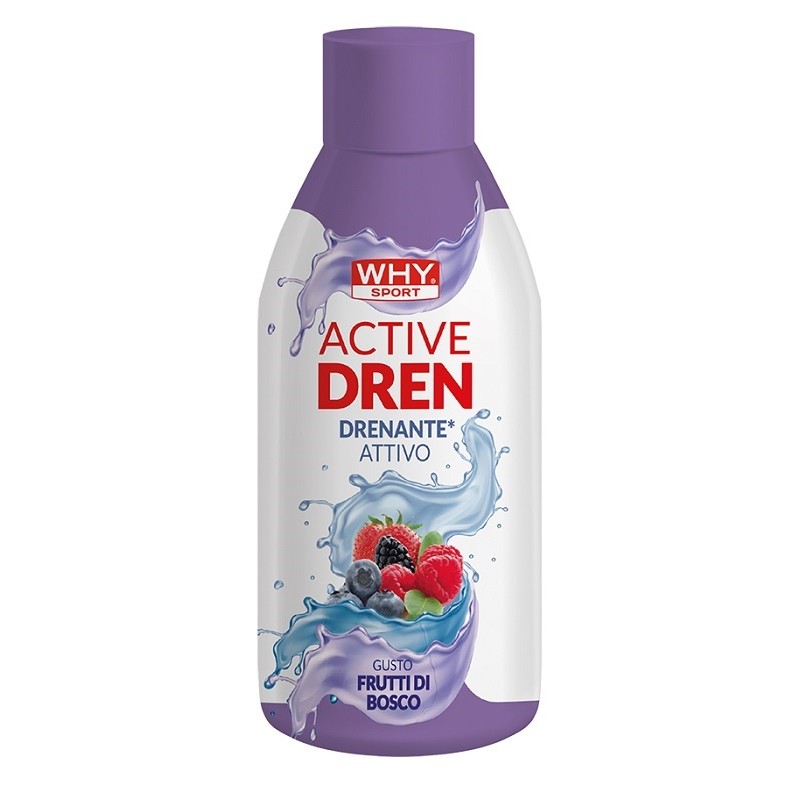 Whysport Active Dren Frutti di Bosco Drenante Metabolismo 500 ml Whysport Active Dren Frutti di Bosco Drenante Metabolismo 500 ml