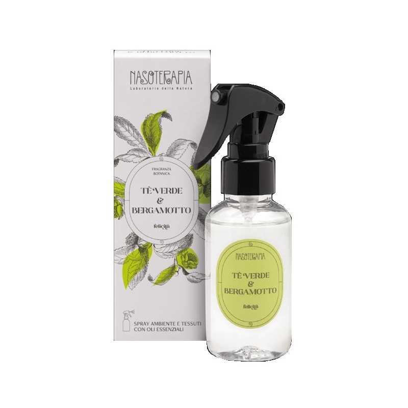 Nasoterapia Te' Verde e Bergamotto Spray Ambiente 100 ml Nasoterapia Te' Verde e Bergamotto Spray Ambiente 100 ml
