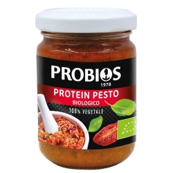 Vasetto Probios Protein Pesto Rosso Condimento Biologico per Pasta 130 G Vasetto Probios Protein Pesto Rosso Condimento Biologico per Pasta 130 G