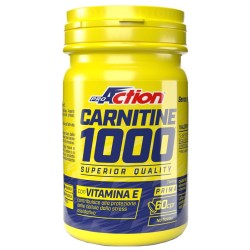 Barattolo Proaction Carnitina 1000 Integratore L-Carnitina per Metabolismo Energetico 60 Compresse Barattolo Proaction Carnitina 1000 Integratore L-Carnitina per Metabolismo Energetico 60 Compresse
