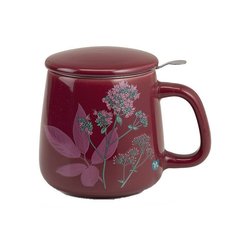 Neavita Infusiera Herbarium Bordeaux per Tisane 400 ml Neavita Infusiera Herbarium Bordeaux per Tisane 400 ml