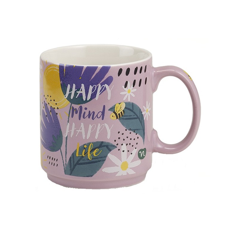 Neavita Mug Positivitea Lilla per Tisane Floreali 350 ml Neavita Mug Positivitea Lilla per Tisane Floreali 350 ml