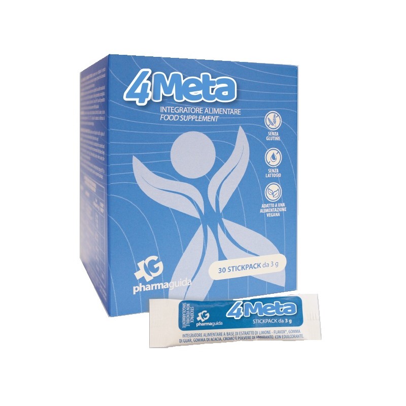 4meta Cromo Metabolismo Glicemia Sazietà 30 Stickpack 4meta Cromo Metabolismo Glicemia Sazietà 30 Stickpack