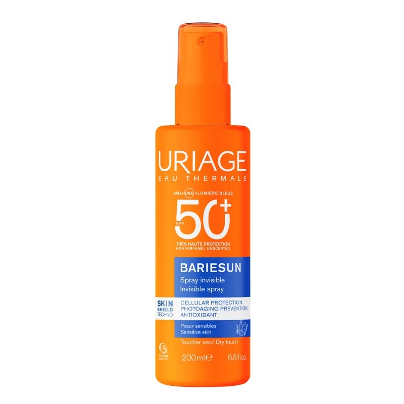 Bariesun SPF50+ Spray Invisibile Senza Profumo Solare 200 ml Bariesun SPF50+ Spray Invisibile Senza Profumo Solare 200 ml
