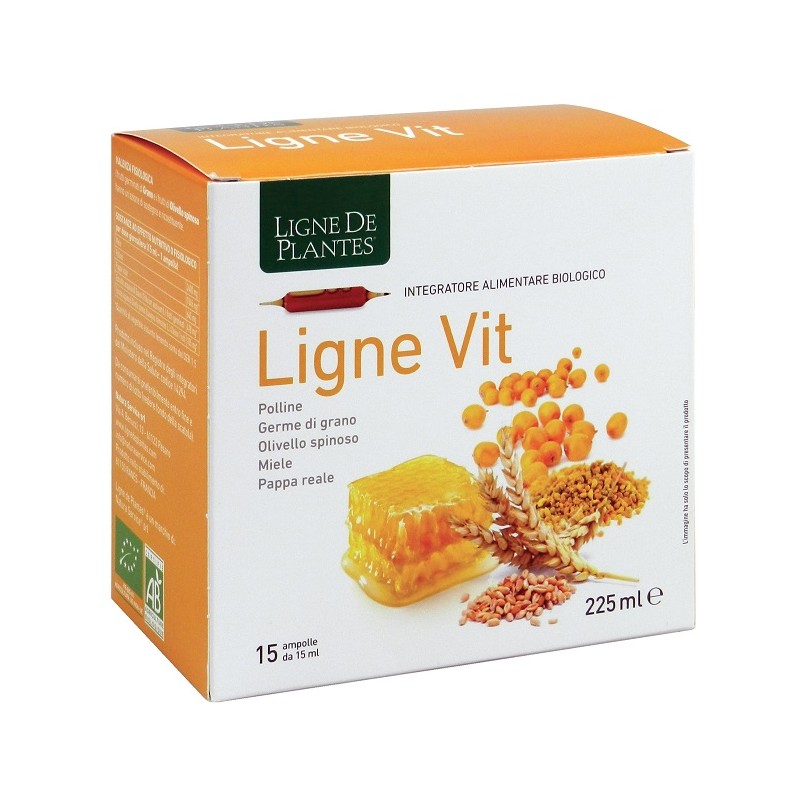 Ligne Vit Bio Miele Polline Pappa Reale Ricostituente 15 Ampolle 15 ml Ligne Vit Bio Miele Polline Pappa Reale Ricostituente 15 Ampolle 15 ml