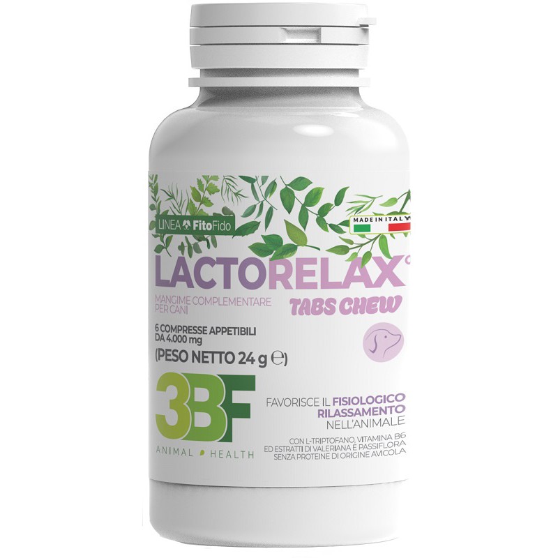 Lactorelax Tabs Chew Cane Rilassante Formato Viaggio 6 Compresse Lactorelax Tabs Chew Cane Rilassante Formato Viaggio 6 Compresse