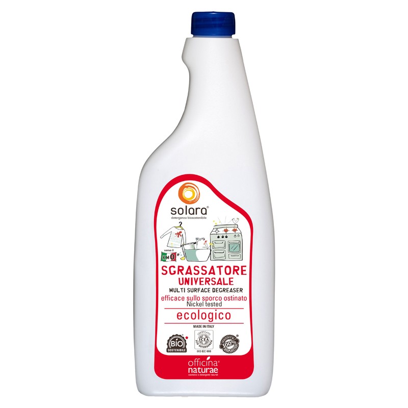 Officina Naturae Solara Sgrassatore Universale Ricarica 750 ml Officina Naturae Solara Sgrassatore Universale Ricarica 750 ml