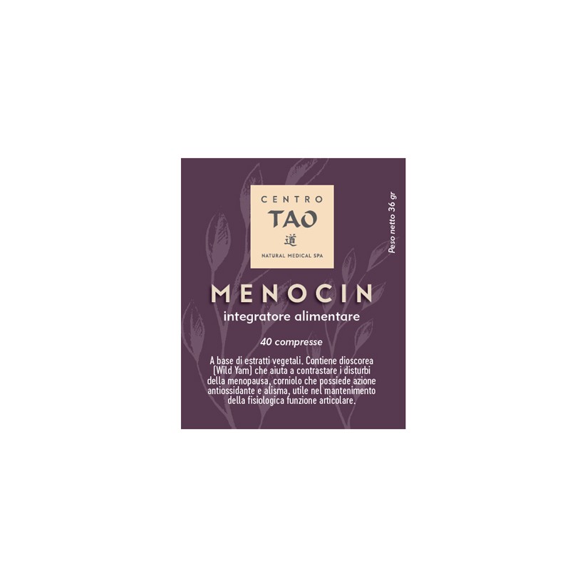 Menocin Wild Yam Estratti Vegetali Menopausa 40 Compresse
