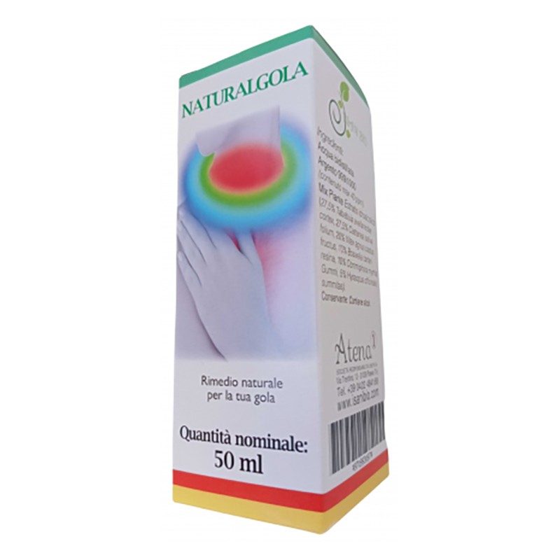 Naturalgola Spray per la Gola con Argento Colloidale 50 ml