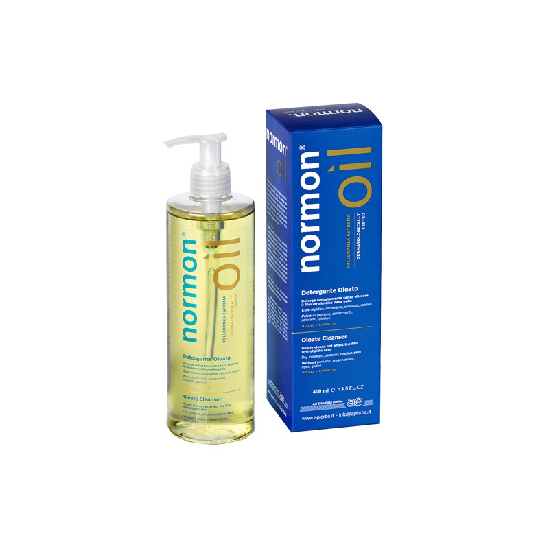 Normon Oil Detergente Oleato Bagno Doccia Pelle Secca 400 ml Normon Oil Detergente Oleato Bagno Doccia Pelle Secca 400 ml