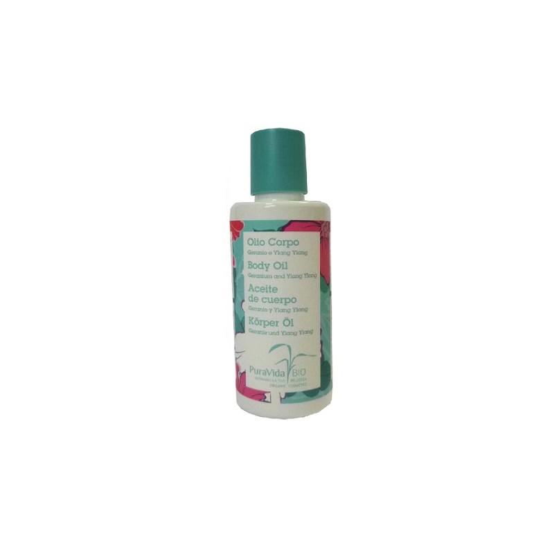 Puravidabio Olio Corpo Geranio e Ylang Ylang 150 ml Puravidabio Olio Corpo Geranio e Ylang Ylang 150 ml
