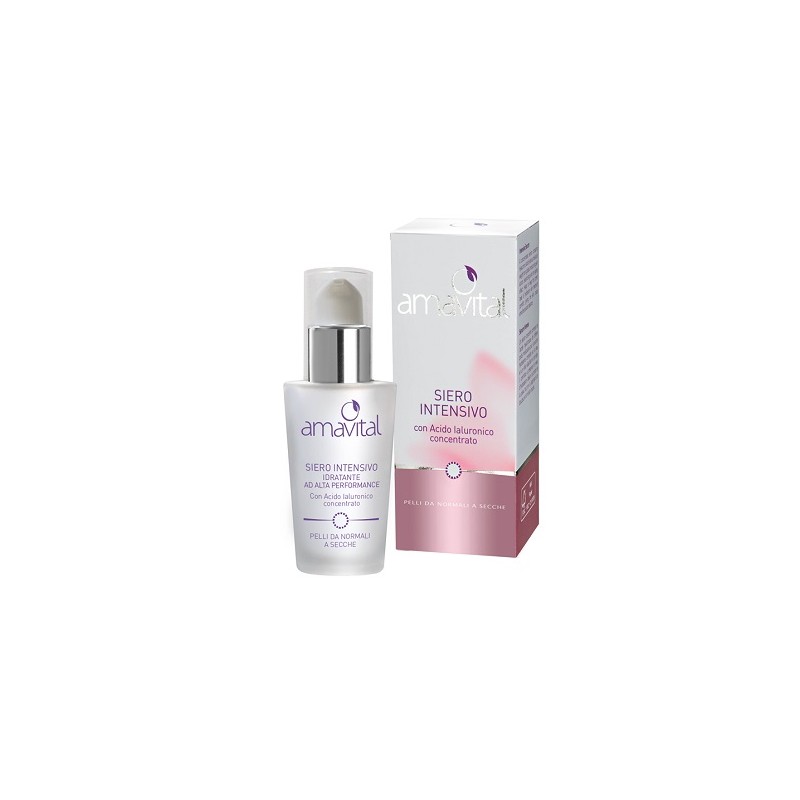 Amavital Siero Intensivo Triplo Acido Ialuronico Pelli Secche 30 Ml