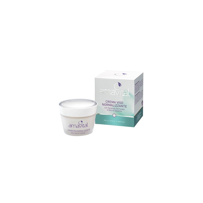 Amavital Crema Viso Normalizzante Pelli Miste e Impure 50 Ml