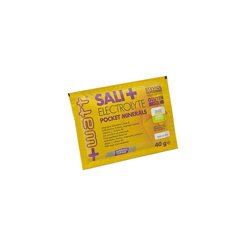 Sali+ Electrolyte Pocket Minerals Limone Reidratante Sport 40 g Sali+ Electrolyte Pocket Minerals Limone Reidratante Sport 40 g