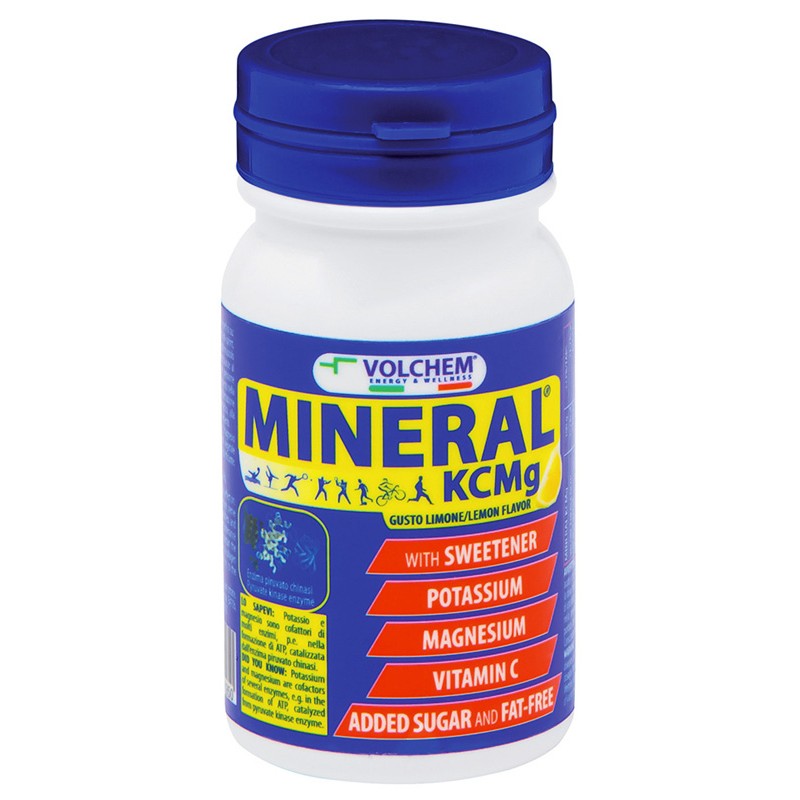 Mineral KCMg 24 Compresse Masticabili Gusto Limone Mineral KCMg 24 Compresse Masticabili Gusto Limone
