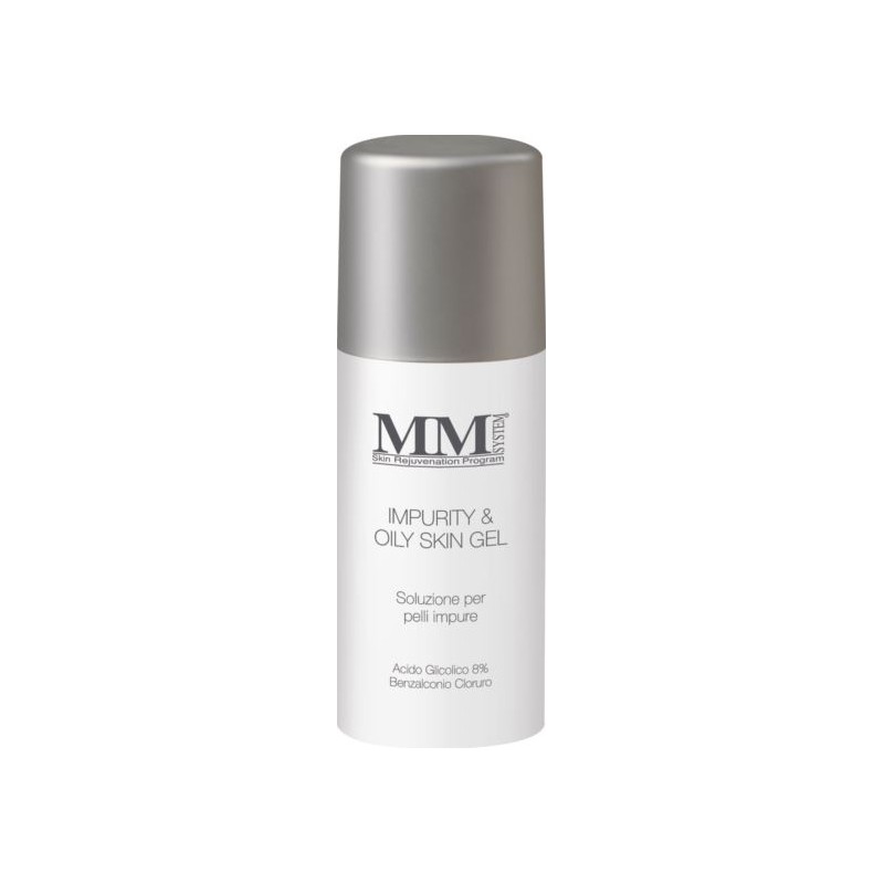 MM System Impurity and Oily Skin Gel Pelli Impure Acido Glicolico 50 ml