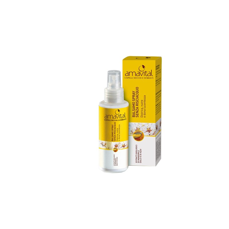Amavital Balsamo Spray Senza Risciacquo Capelli Secchi 100 ml Amavital Balsamo Spray Senza Risciacquo Capelli Secchi 100 ml