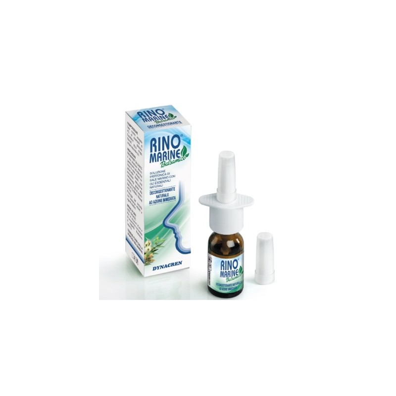 Rinomarine Balsamico Decongestionante Nasale Ipertonico Spray 20 ml Rinomarine Balsamico Decongestionante Nasale Ipertonico Spray 20 ml