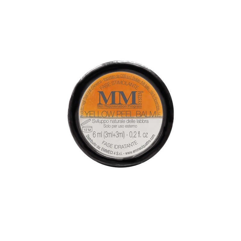 MM System Yellow Peel Balm Volumizzante Labbra 6 ml