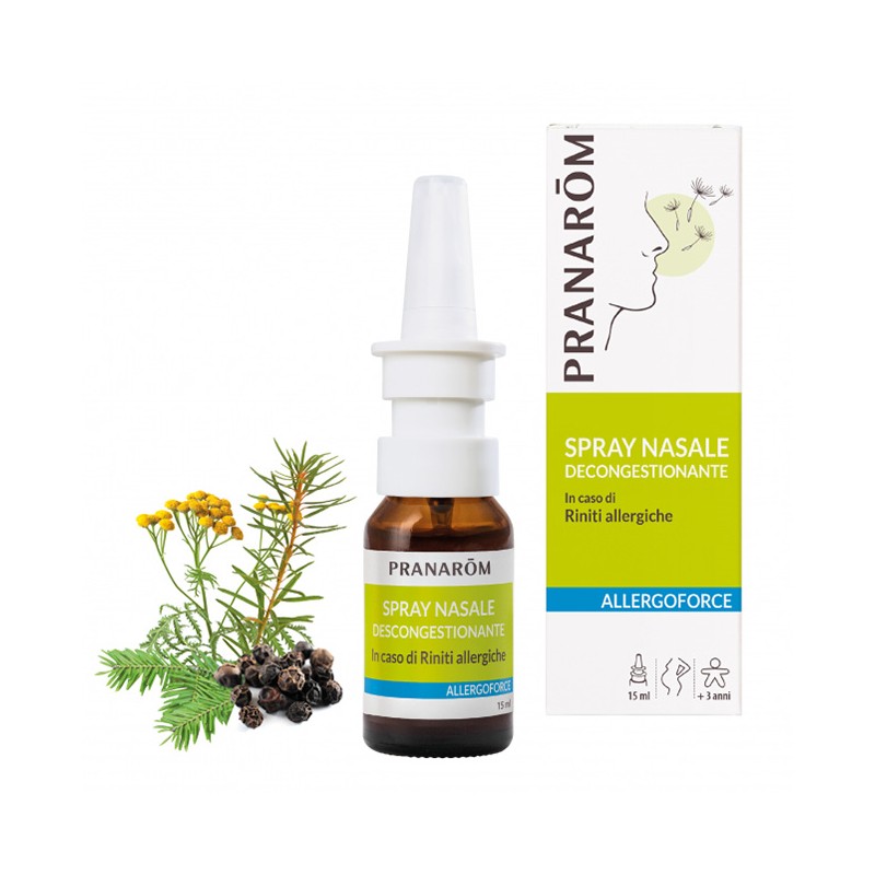 Pranarom Allergoforce Spray Nasale Decongestionante Rinite Allergica 15 ml Pranarom Allergoforce Spray Nasale Decongestionante Rinite Allergica 15 ml