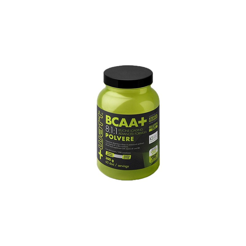 +Watt BCAA+ 8:1:1 Polvere Aminoacidi Ramificati con Leucina Kyowa Gusto Apple 300 g