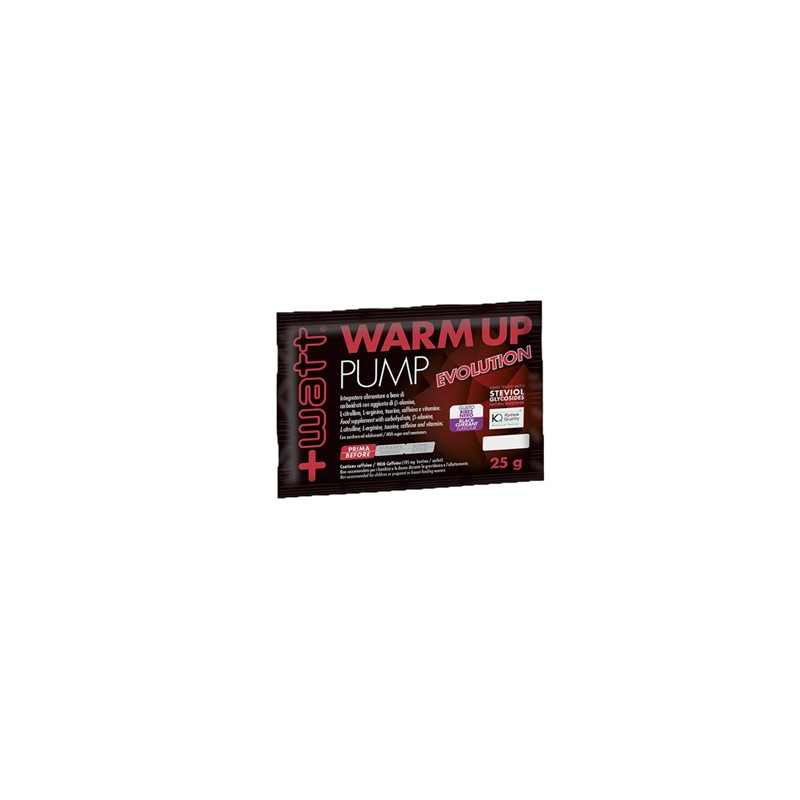 +Watt Warm Up Pump Evolution Pre-Workout Energetico 25 g