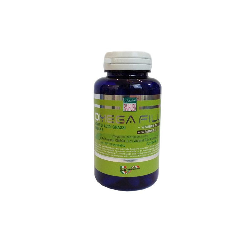 Omega Fill Integratore Omega 3 EPA DHA con Vitamina D3 90 Perle