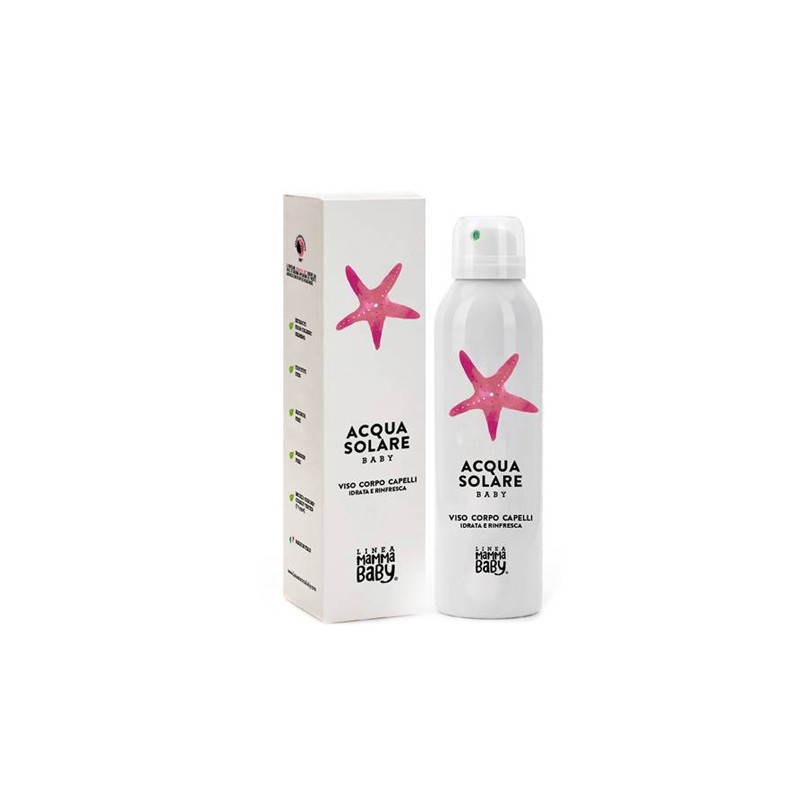 Mammababy Acqua Solare Baby Spray Idratante Lenitivo 75 ml Mammababy Acqua Solare Baby Spray Idratante Lenitivo 75 ml