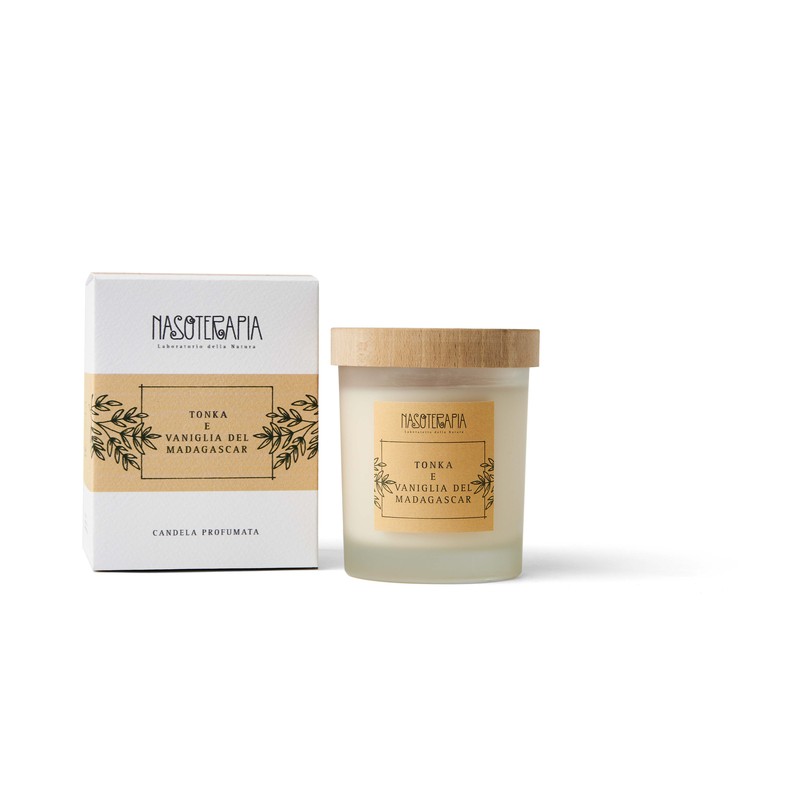 Candela Tonka e Vaniglia del Madagascar Nasoterapia Candela Tonka e Vaniglia del Madagascar Nasoterapia