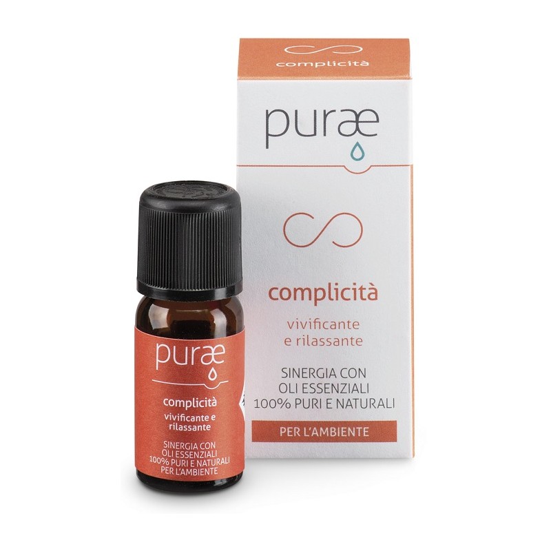 Purae Sinergia con Oli Essenziali Complicità 10ml Purae Sinergia con Oli Essenziali Complicità 10ml