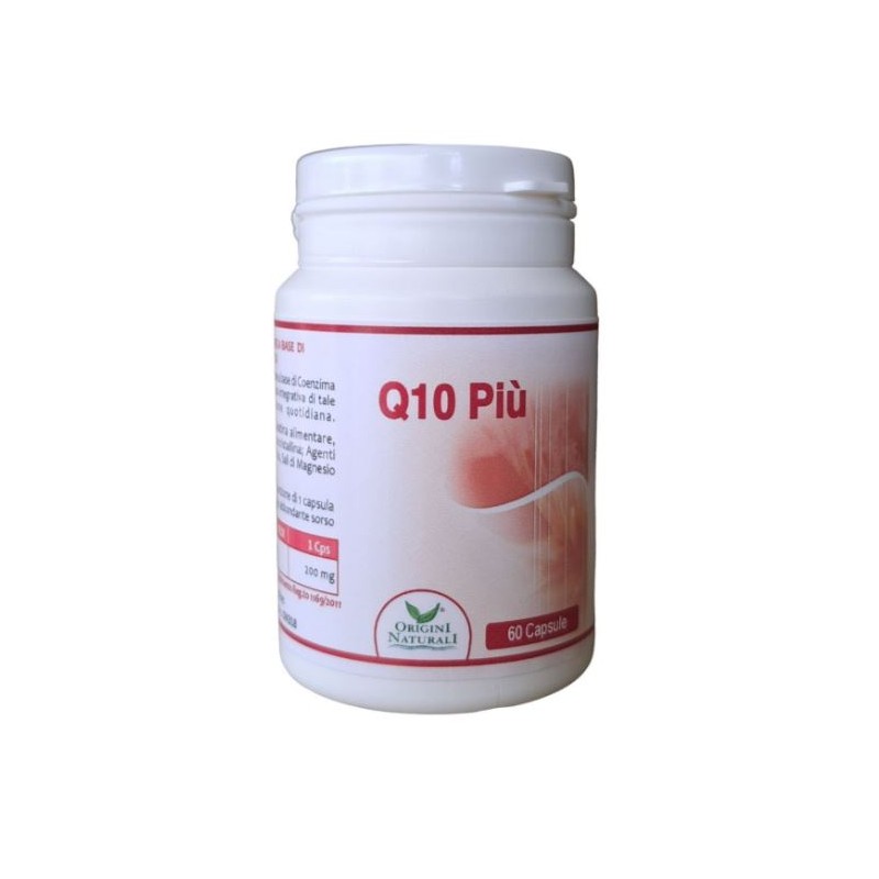 Q10 Più Integratore Coenzima Q10 Energia e Antiossidante 60 Capsule