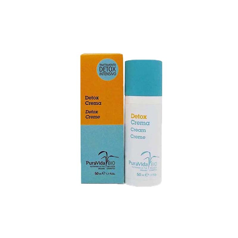Puravidabio Detox Crema Viso Anti-Pollution Riequilibrante 50 ml