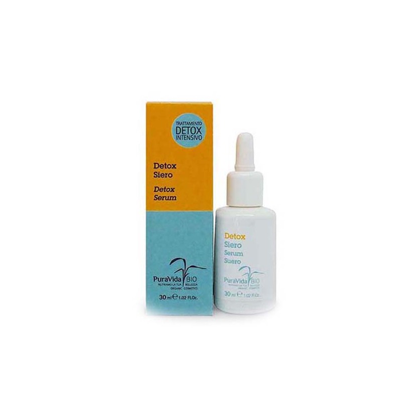 Puravidabio Detox Siero Viso Anti-Pollution Riequilibrante 30 ml