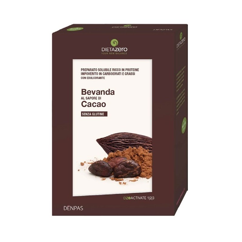Bevanda al Sapore di Cacao Preparato Proteico 4 Buste 25 g Bevanda al Sapore di Cacao Preparato Proteico 4 Buste 25 g