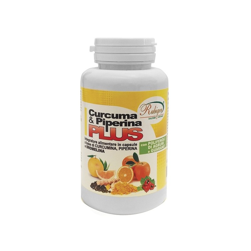 Raihuen Curcuma & Piperina Plus 60 Capsule Antiossidante Raihuen Curcuma & Piperina Plus 60 Capsule Antiossidante