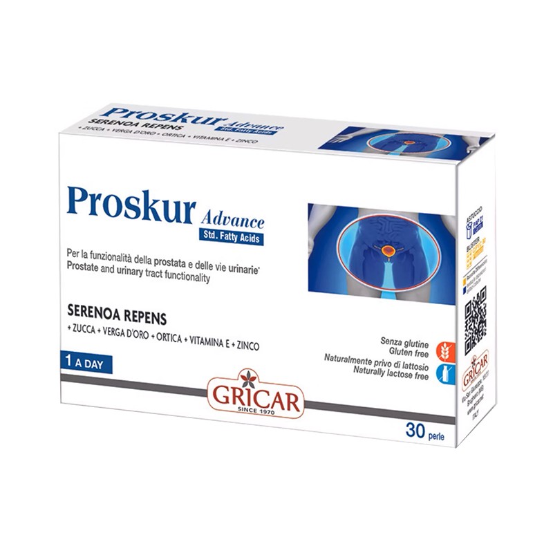 Proskur Advance Serenoa Zucca Prostata 30 Perle Proskur Advance Serenoa Zucca Prostata 30 Perle