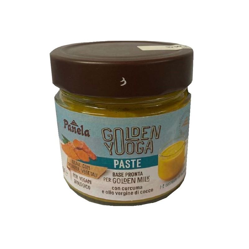 Panela Golden-Yooga Paste Curcuma Cocco Zenzero 220 g Panela Golden-Yooga Paste Curcuma Cocco Zenzero 220 g