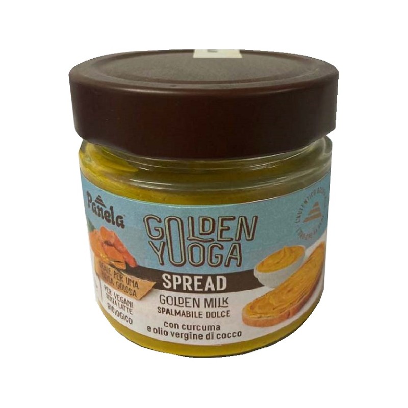 Panela Golden-Yooga Spread Crema Curcuma Cocco 220 g Panela Golden-Yooga Spread Crema Curcuma Cocco 220 g