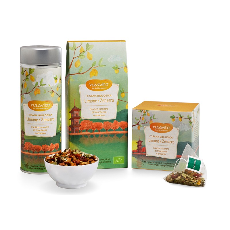 Silver Tin Limone Zenzero Bio Tisana Speziata 80 G Silver Tin Limone Zenzero Bio Tisana Speziata 80 G