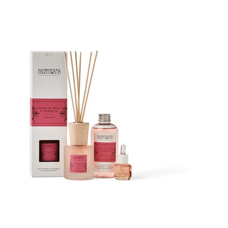 Legno Di Rosa Vaniglia Diffusore Bastoncini 100ml