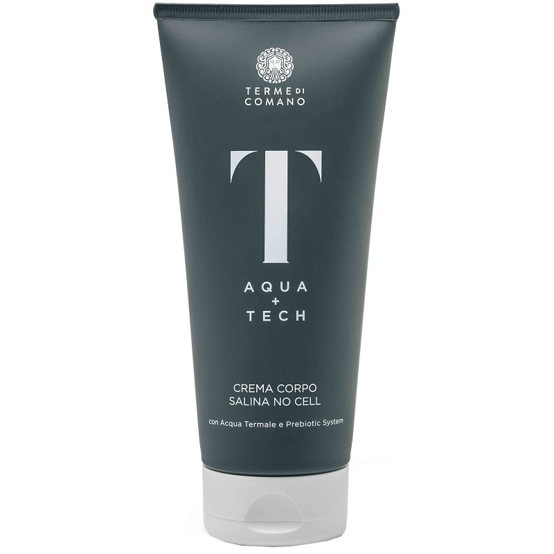 Terme di Comano Aqua+tech Crema Corpo Salina No Cell 200 ml Anticellulite Rassodante