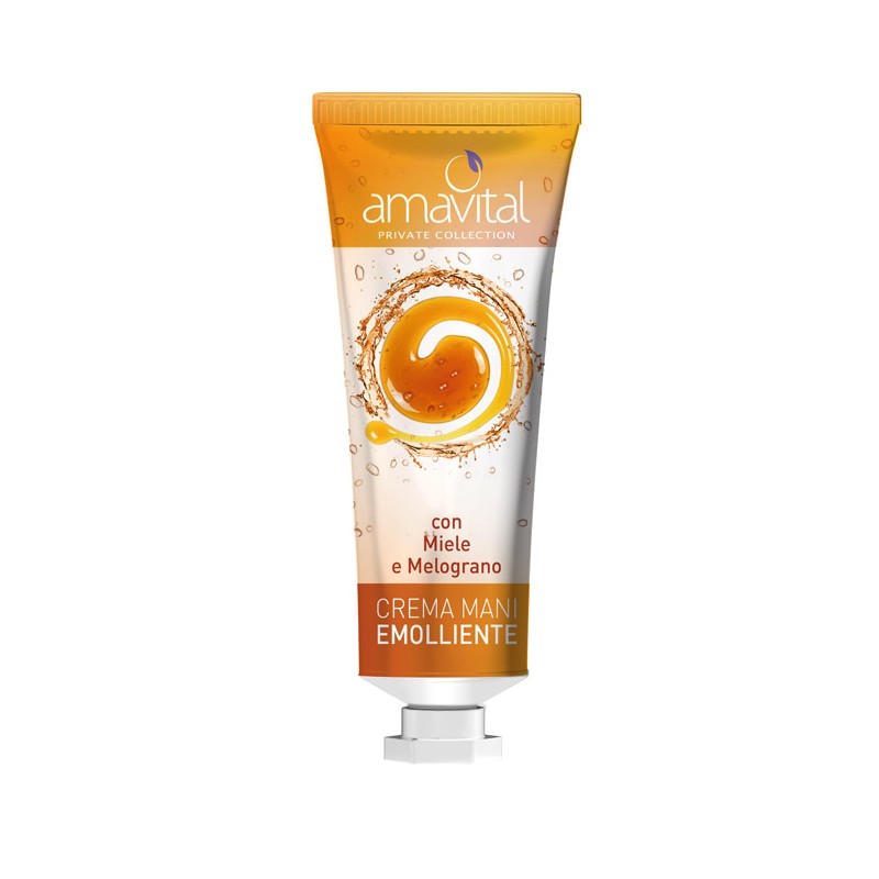 Amavital Crema Mani Emolliente Miele Melograno 50 ml Amavital Crema Mani Emolliente Miele Melograno 50 ml